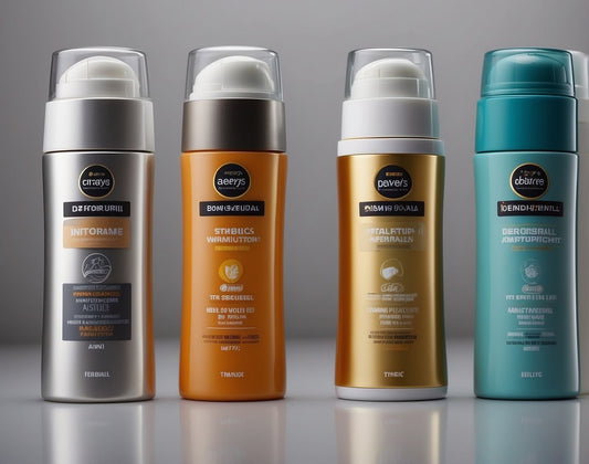 image of 2 deodorants and 2 perspirants
