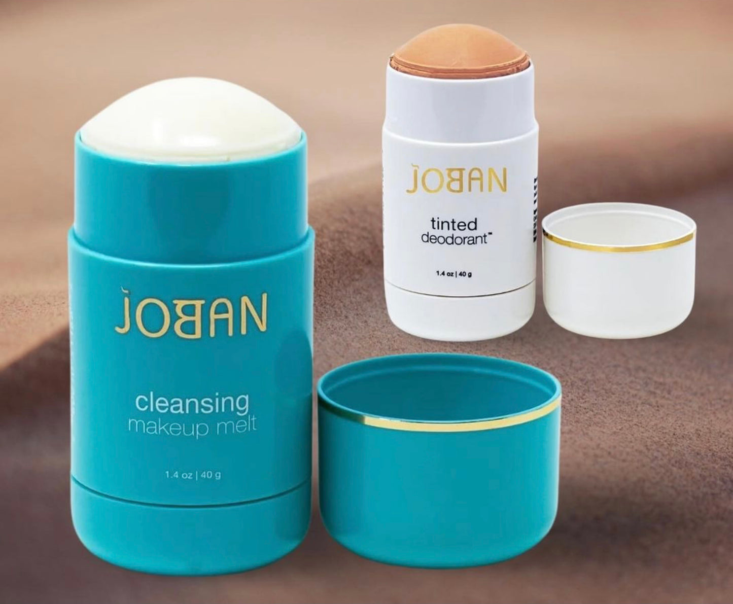 A Duo Bundle: Tinted Deodorant + Cleansing Makeup Melt