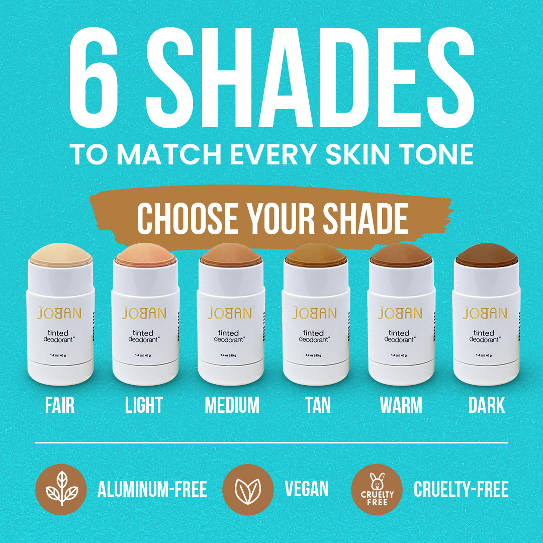 Tinted Deodorant - Tan Shade