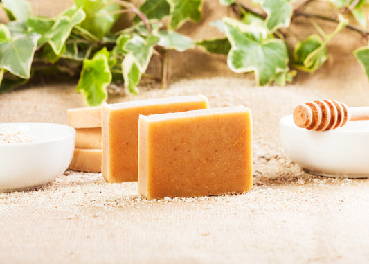 Turmeric Goat Milk | Honey Soap n' Shave Saban